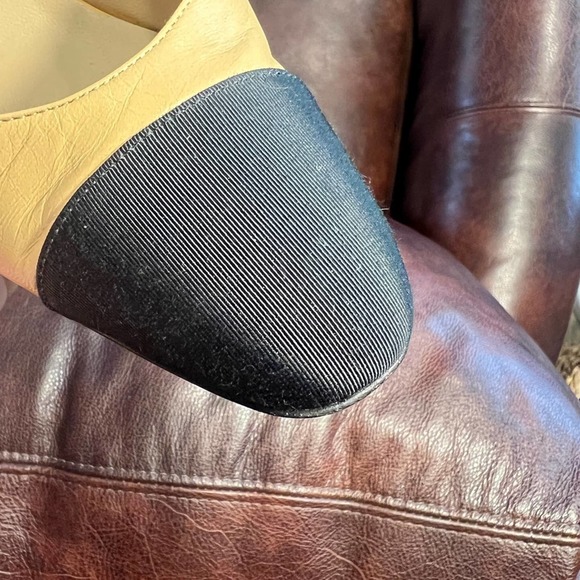 Chanel Cap Toe Slingback Pumps Heels size 36.5 - Picture 12 of 16